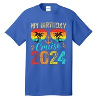 My Birthday Cruise 2024 Party Cruise Birthday Vacation  Tall T-Shirt