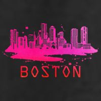 Modern Boston Cityscape Boston Massachusetts Skyline Hat