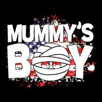 Mummys Boy Cute American Flag City Backpack