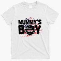 Mummys Boy Cute American Flag T-Shirt