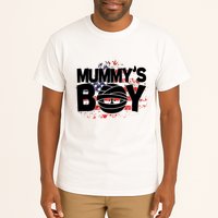 Mummys Boy Cute American Flag Tall T-Shirt