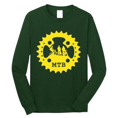 Mountain Bike Chainring Mtb Bicycle Long Sleeve Shirt