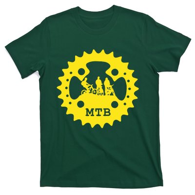 Mountain Bike Chainring Mtb Bicycle T-Shirt