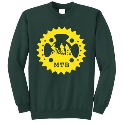 Mountain Bike Chainring Mtb Bicycle Tall Sweatshirt