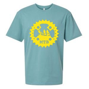 Mountain Bike Chainring Mtb Bicycle Sueded Cloud Jersey T-Shirt