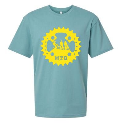 Mountain Bike Chainring Mtb Bicycle Sueded Cloud Jersey T-Shirt