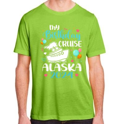 My Birthday Cruise Trip 2024 Alaska Summer Vacation Family Cute Gift Adult ChromaSoft Performance T-Shirt