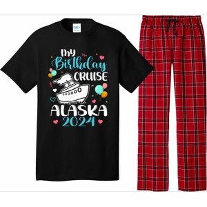 My Birthday Cruise Trip 2024 Alaska Summer Vacation Family Cute Gift Pajama Set