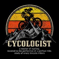 Mountain Bike Cycologist Mtb Funny Mountain Biker Gift Impact Tech Backpack