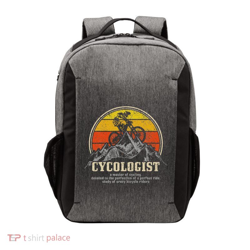 Mountain Bike Cycologist Mtb Funny Mountain Biker Gift Vector Backpack