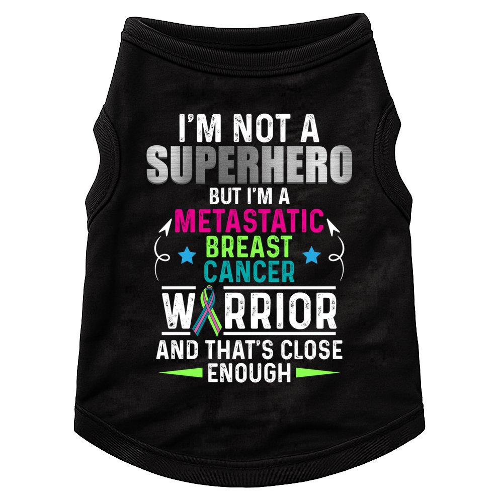 Metastatic Breast Cancer Awareness Inspire Warrior Gift Doggie Tank