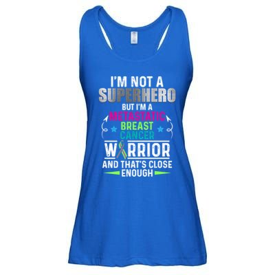 Metastatic Breast Cancer Awareness Inspire Warrior Gift Ladies Essential Flowy Tank