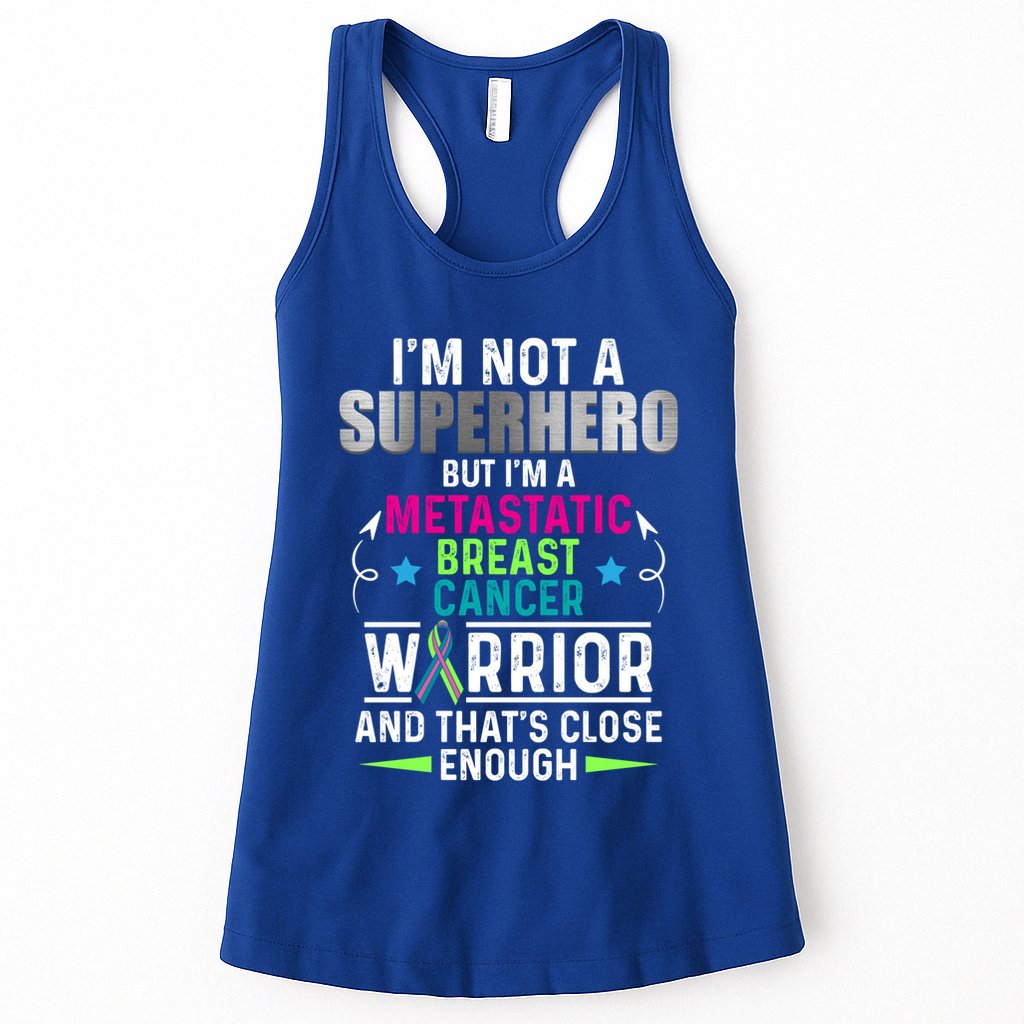 Metastatic Breast Cancer Awareness Inspire Warrior Gift Womens Tank Top