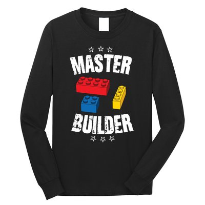 Master Builder Cool Gift Long Sleeve Shirt