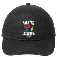 Master Builder Cool Gift 7-Panel Snapback Hat