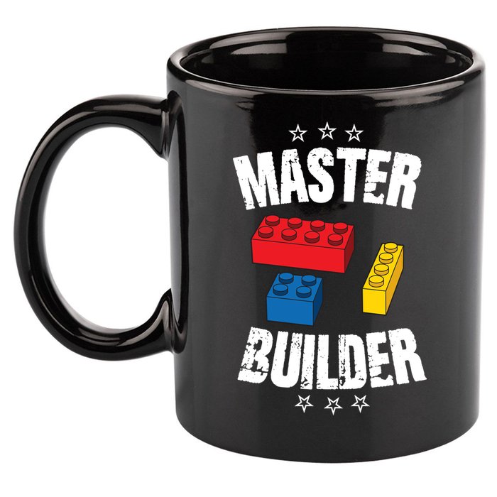 Master Builder Cool Gift 11oz C Handle Ceramic Mug