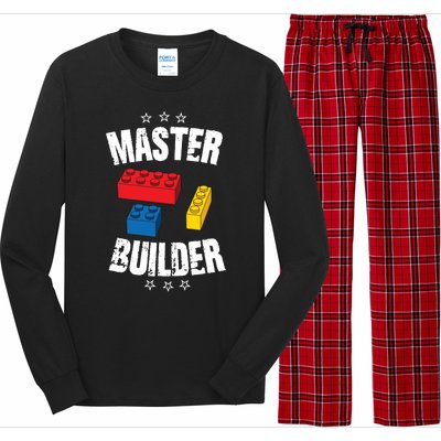 Master Builder Cool Gift Long Sleeve Pajama Set