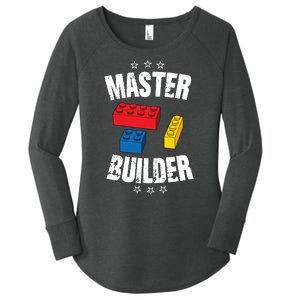 Master Builder Cool Gift Women's Perfect Tri Tunic Long Sleeve Shirt