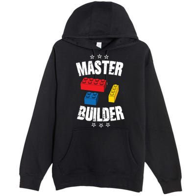 Master Builder Cool Gift Premium Pullover Hoodie