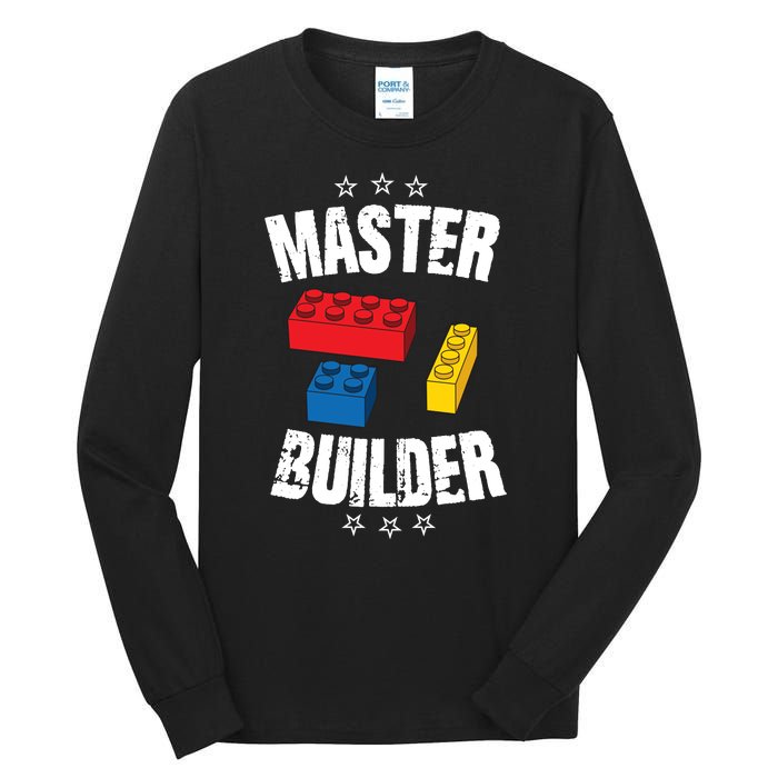 Master Builder Cool Gift Tall Long Sleeve T-Shirt