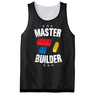 Master Builder Cool Gift Mesh Reversible Basketball Jersey Tank