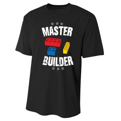 Master Builder Cool Gift Performance Sprint T-Shirt