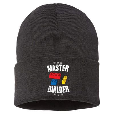 Master Builder Cool Gift Sustainable Knit Beanie