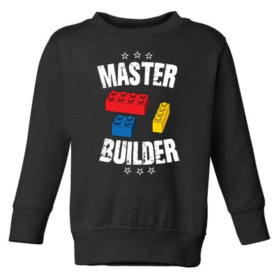 Master Builder Cool Gift Toddler Sweatshirt