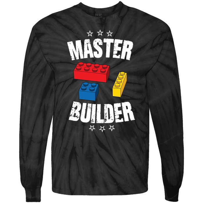 Master Builder Cool Gift Tie-Dye Long Sleeve Shirt