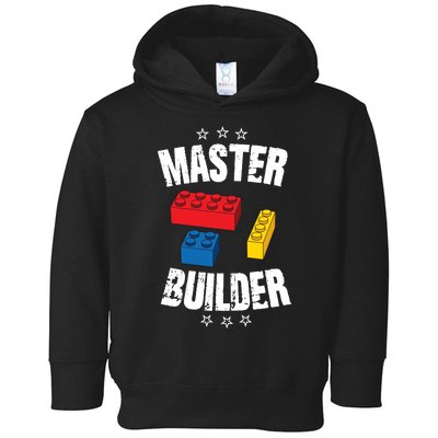 Master Builder Cool Gift Toddler Hoodie