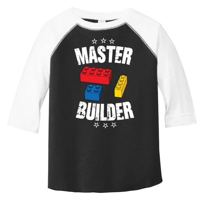 Master Builder Cool Gift Toddler Fine Jersey T-Shirt