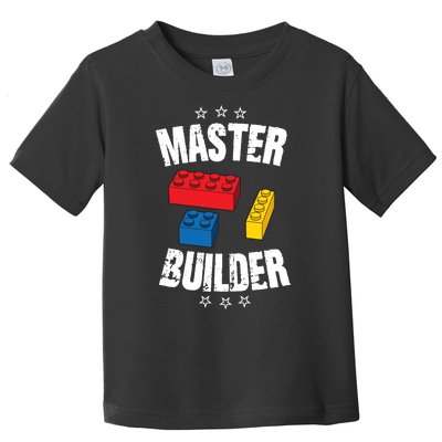 Master Builder Cool Gift Toddler T-Shirt