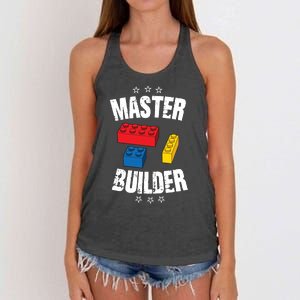 Master Builder Cool Gift Women's Knotted Racerback Tank