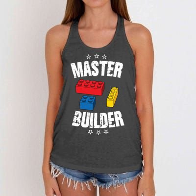 Master Builder Cool Gift Women's Knotted Racerback Tank