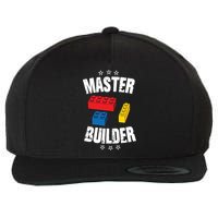 Master Builder Cool Gift Wool Snapback Cap