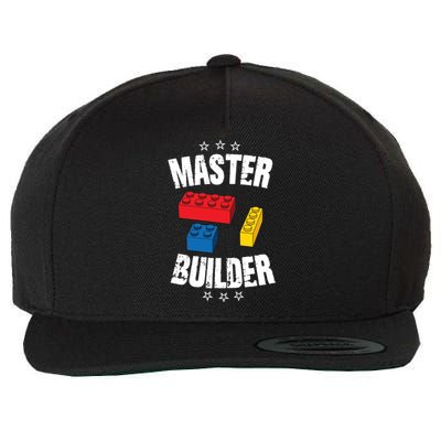 Master Builder Cool Gift Wool Snapback Cap