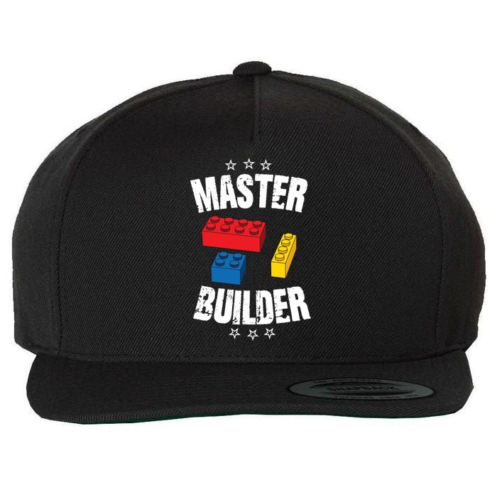 Master Builder Cool Gift Wool Snapback Cap