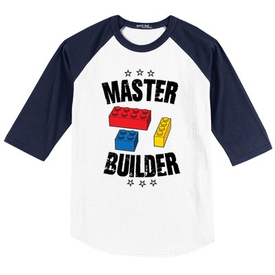 Master Builder Cool Gift Baseball Sleeve Shirt