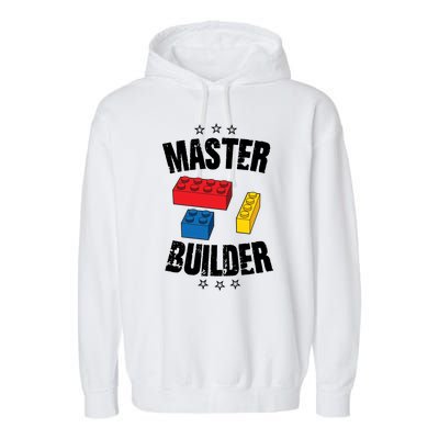 Master Builder Cool Gift Garment-Dyed Fleece Hoodie