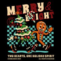 Merry & Bright Christmas 16 in Basic Backpack