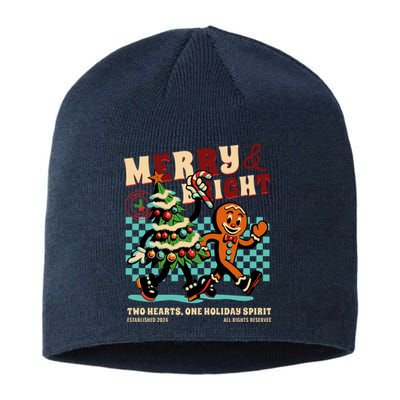 Merry & Bright Christmas Sustainable Beanie