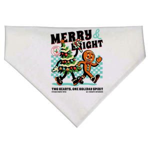 Merry & Bright Christmas USA-Made Doggie Bandana