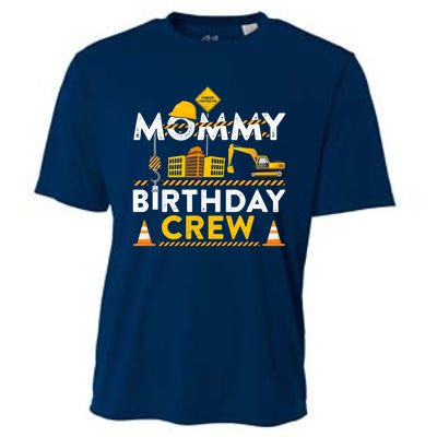 Mommy Birthday Crew Construction Birthday Party Gift Cooling Performance Crew T-Shirt