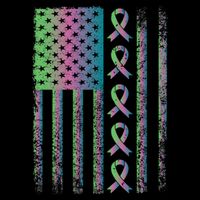 Metastatic Breast Cancer Flag Awareness Survivor Gift Mug