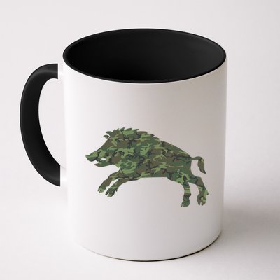 Military Boar Camo Print Us Pig Hog Tusk Veteran Gift Mug