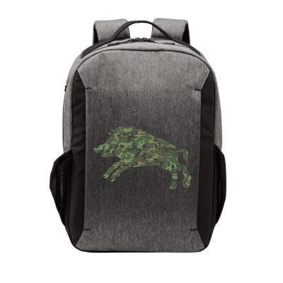 Military Boar Camo Print Us Pig Hog Tusk Veteran Gift Vector Backpack