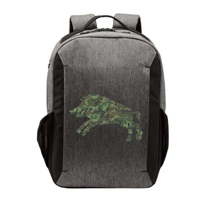 Military Boar Camo Print Us Pig Hog Tusk Veteran Gift Vector Backpack