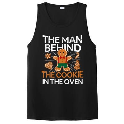 Man Behind Cookie In The Oven Pregnancy Christmas Funny PosiCharge Competitor Tank