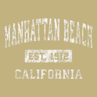 Manhattan Beach California Ca Vintage Established T-Shirt