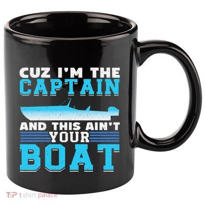 Motor Boats Captain Speed Boat Owner Motorboat 11oz C Handle Ceramic Mug